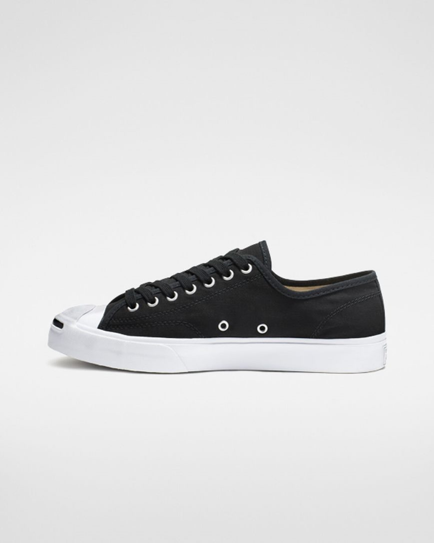 Pánské Boty Nízké Converse Jack Purcell Platene Černé Bílé Černé | CZ BGXC37